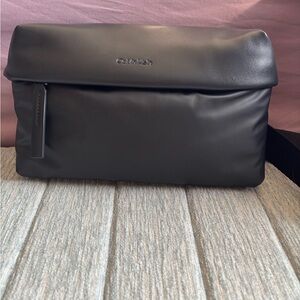 Calvin Klein Black Belt Bag